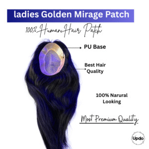 Ladies Golden Mirage Hair Patch - Most Premium Quality