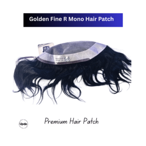 Golden Fine R Mono Hair Patch - Premium